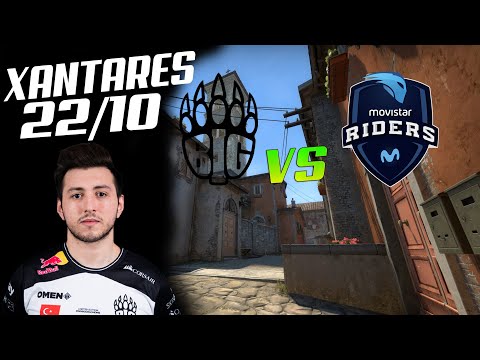 CSGO POV BIG XANTARES(22/10) VS MOVISTAR RIDERS INFERNO IEM Katowice 2021 Play-In 16.02.21!
