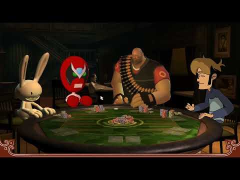 (Full Gameplay) Poker Night at the Inventory [1080p] - No Commentary