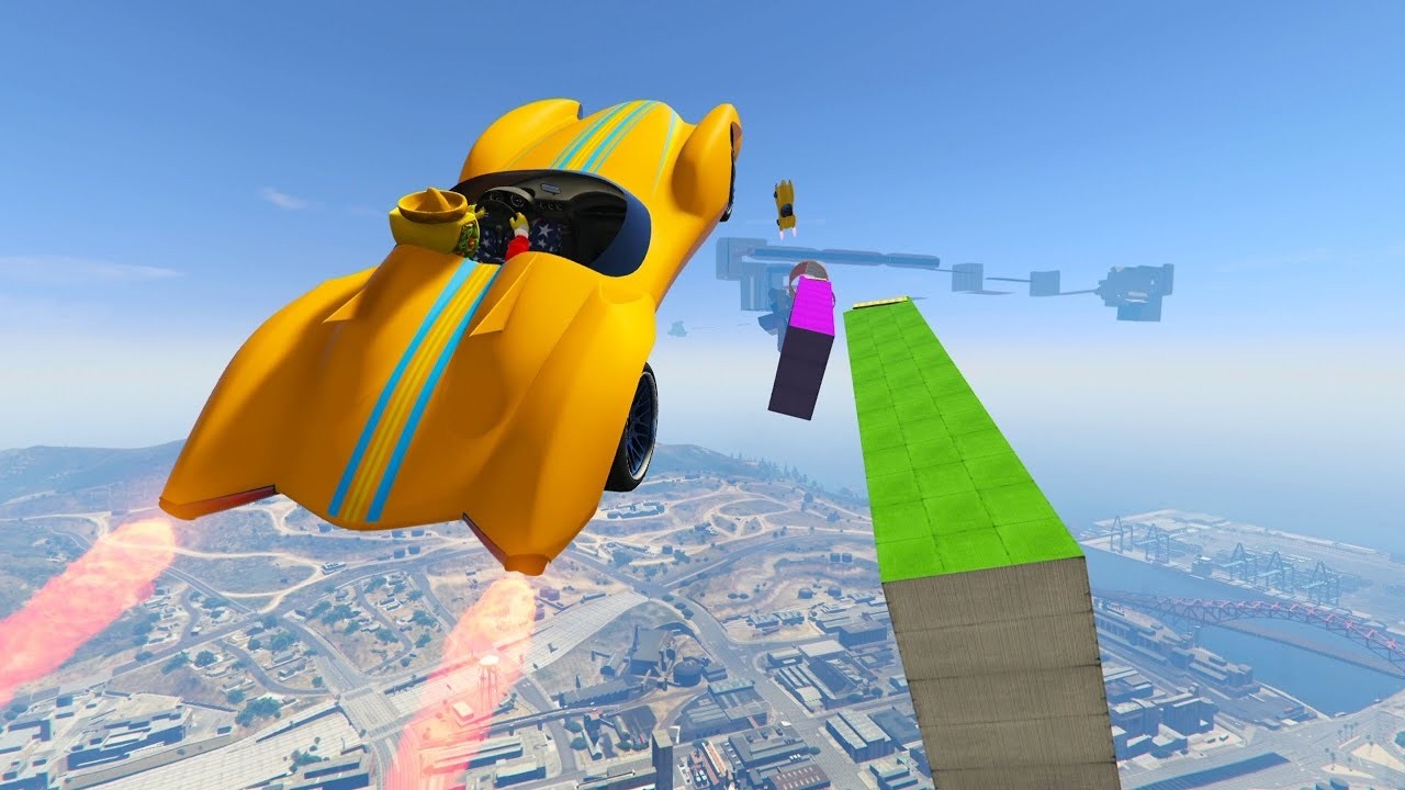 LA CARRERA MAS INCREIBLE CON EL SCRAMJET