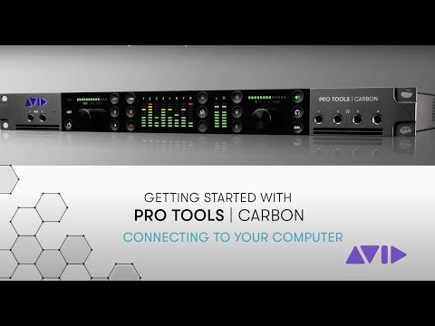 Pro Tools | Carbon: Connecting to Your Computer