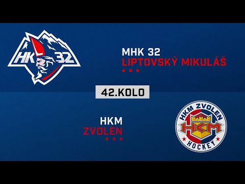 42.kolo MHK 32 Liptovský Mikuláš - HKM Zvolen HIGHLIGHTS