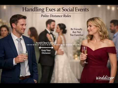 Seeing your ex at a wedding, party, or work event?