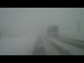 Driving Through A Blizzard In Indiana
