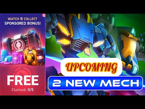 New Mech Slingshot 😍 & Puma ⚡+ Bonus 😍 Update - Mech Arena 💯