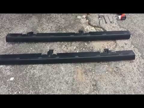 Jeep Wrangler Rubicon Rock Rail Installation Part 1