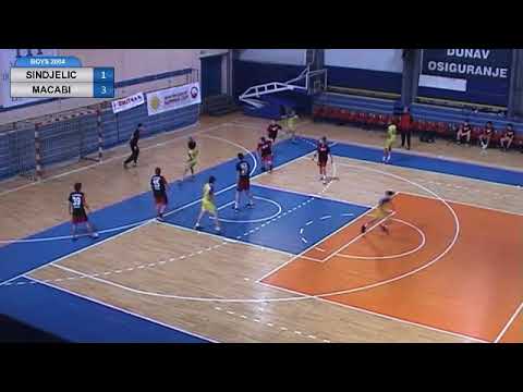 NBSC 2018: Boys 2005: SINĐELIĆ (SRB) - MACCABI TEL AVIV (ISR) 6:11