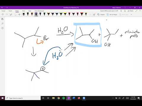 CHEM112 7 20 rearrangements in Sn1 and E1