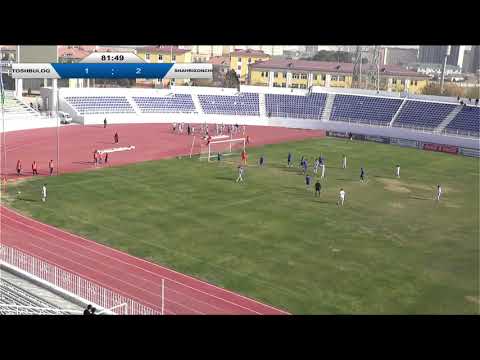 Shahrixonchi :Toshloq 1ligaga o'tish o'yini 2:1