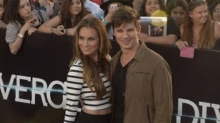 Matt Lanter and Angela Stacy DIVERGENT World Premiere #UltimateSpiderMan #StarCrossed