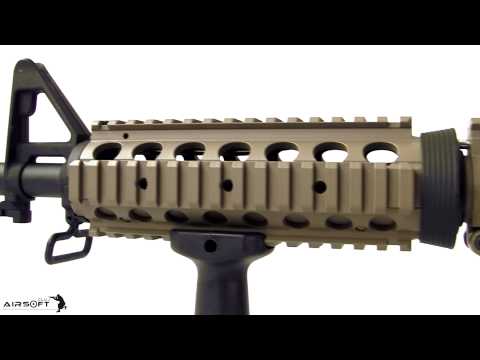 Prezentare video arma M4A1 CQB TAN full metal CYMA CM.002