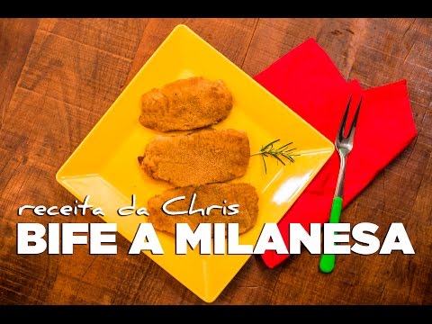 TV Chris Flores: como fazer bife à milanesa de forno. Receita rápida e sem fritura