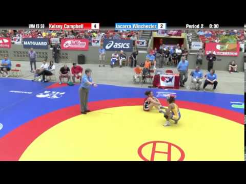 58 KG - Kelsey Campbell vs. Jacarra Winchester
