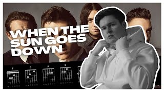 When the Sun Goes Down - Arctic Monkeys (Guitar Tutorial Lesson Tab)