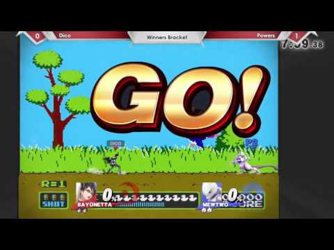 SP51 - Dico (Bayonetta) Vs. Powers (Mewywo) Winners Bracket - Smash 4