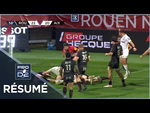 PRO D2 - Résumé Rouen Normandie Rugby-Provence Rugby: 29-29 - J24 - Saison 2022/2023