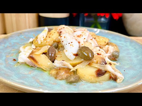 Poisson au four aux pommes de terre facile