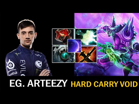 EG ARTEEZY FACELESS VOID BEST CARRY IN 7. 29 -  DOTA 2 GAMEPLAY