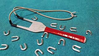 Amazing slingshot from a fork in 3 minutes