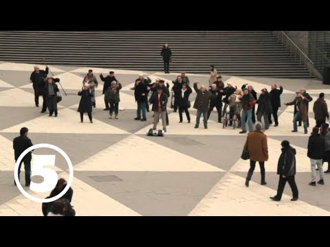 Pensionärsjävlar flashmob Michael Jackson