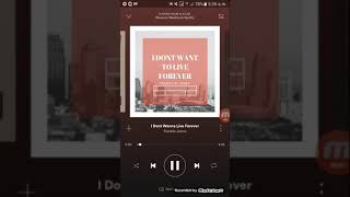 I Don&#39;t Wanna Live Forever - Franklin James