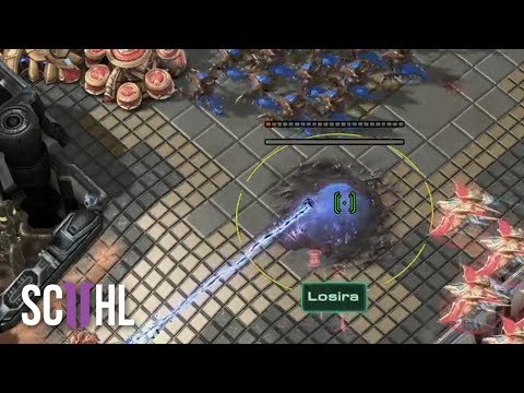Hatchery used as Forcefield?! - StarCraft 2: Losira vs Trap