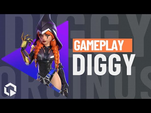Diggy On Stage // Hero Gameplay Overview - T3 Arena