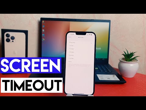 How to Change screen timeout or screen lock in iPhone 13 Pro Max