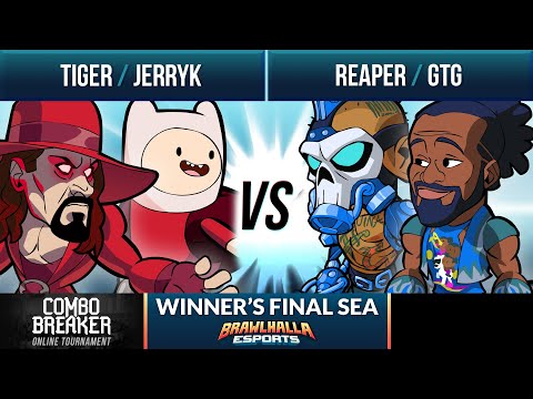Tiger & Jerryk vs Reaper & GTG - Winner's Final - Combo Breaker 2020 - 2v2 SEA