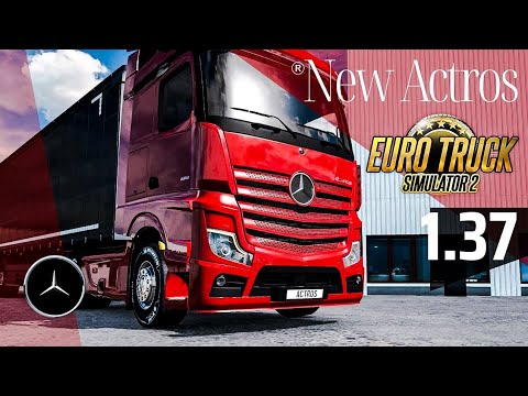 ETS 2 - 1.37 THE NEW MERCEDES-BENZ ACTROS MP5 / 2020 MirroCam® TRAILER 2