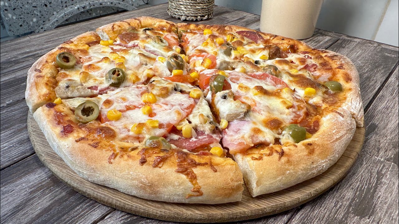 рецепт піци з — відеорецепт