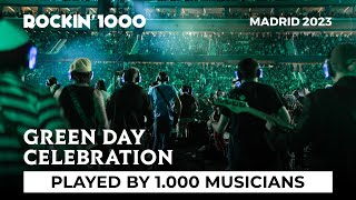 Boulevard of Broken Dreams, American Idiot, Basket Case played by 1,000 musicians | Rockin'1000