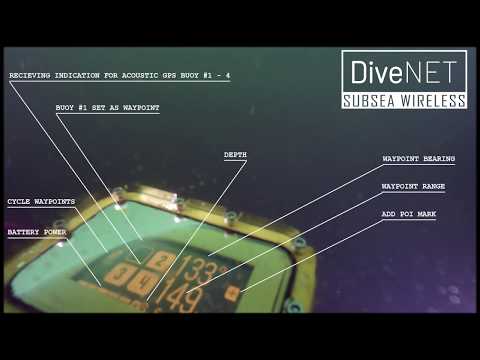 DiveNET: Underwater GPS (LBL)