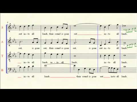 Accompaniment: Messiah 37 Their Sound Is Gone Out Into All Lands - Handel