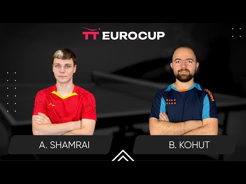 19:15 Andrii Shamrai -  Bohdan Kohut 08.10.2024 TT Euro.Cup Ukraine Elite. TABLE 4