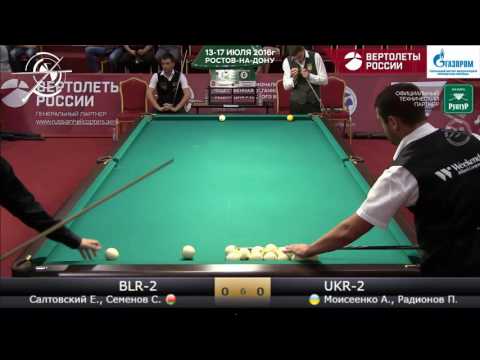 4 BLR-2 (Салтовский Е., Семенов С.) - UKR-2 (Моисеенко А., Радионов П.) КЧМ 2016