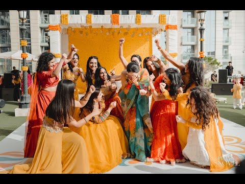 Vinay & Neha #ViNeh | Surprise Mehendi Dance | Aaya Laariye | Charkha Channan Da | Kangna Re