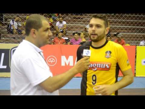 Entrevistas pós-jogo AABB x Magnus Futsal