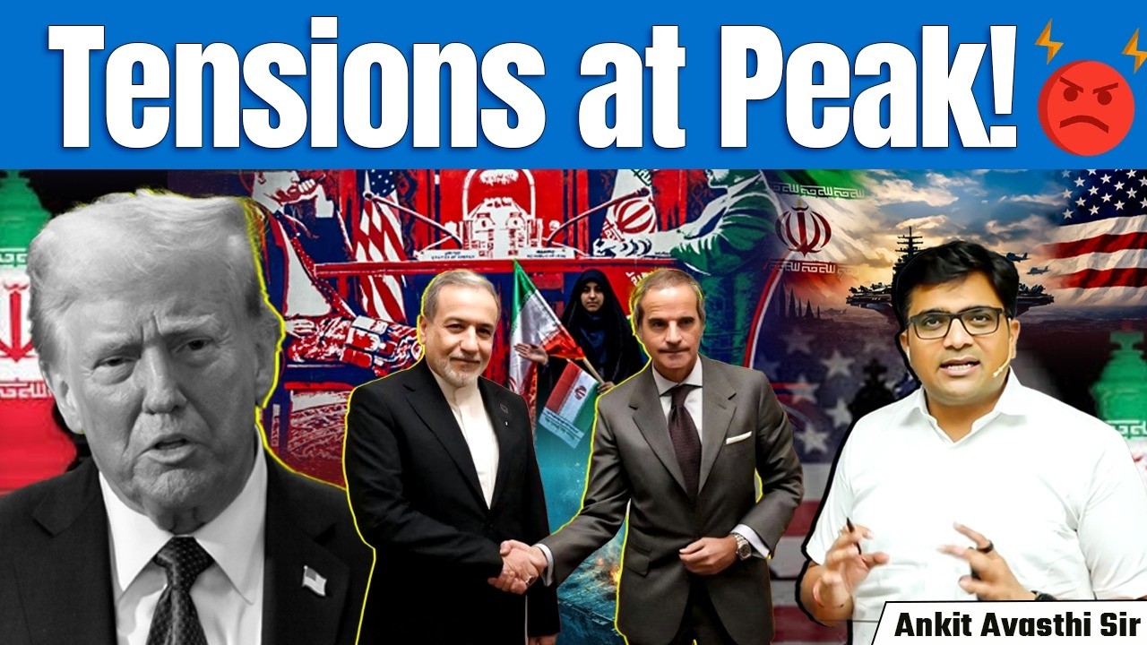 US Ready for Possible Iran Strike, Trump Yet to Decide | What’s at Stake? | By Ankit Sir