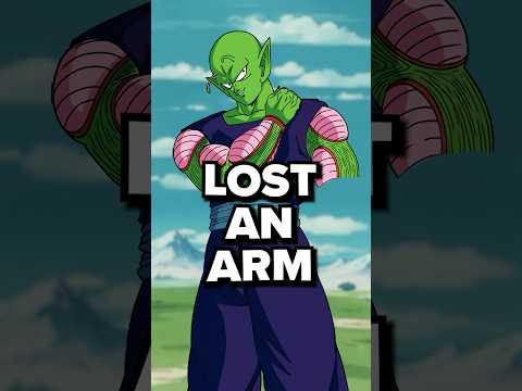 “Piccolo always loses an arm”