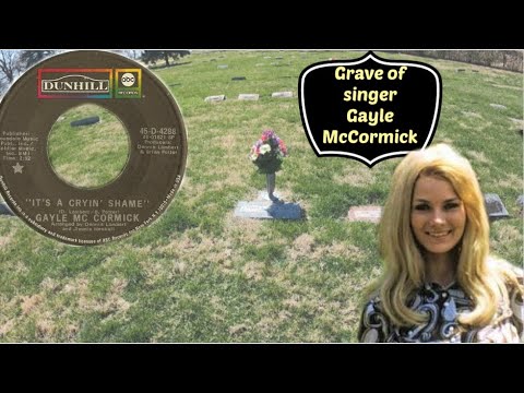 Grave of singer Gayle McCormick