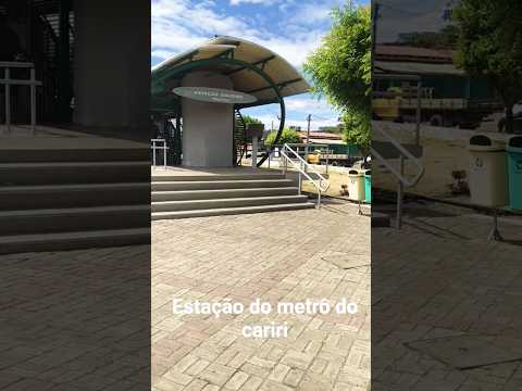 Estação do metrô em Juazeiro do norte #turismo #nordeste #cariri #ceará