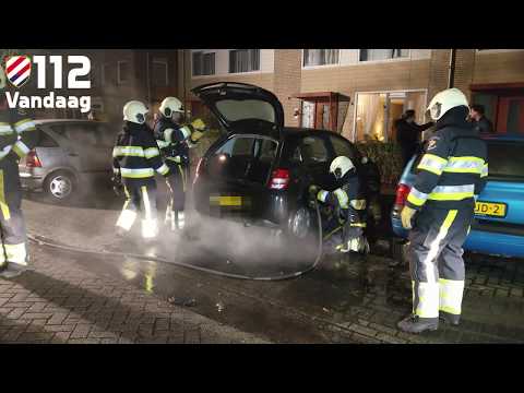 Twee autobranden binnen een uur tijd in Vlijmen en Haarsteeg