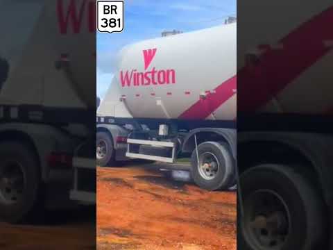 Acidente na BR 381 em João Monlevade MG.