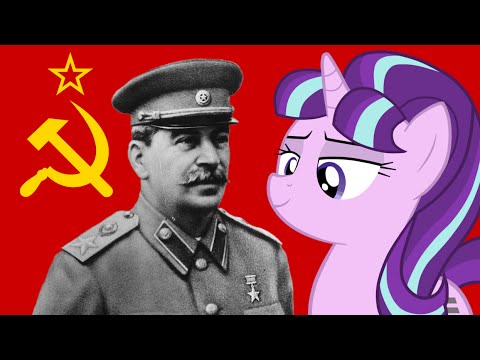 Starlight Glimmer ft. towarzysz Stalin - Soviet March (Przeróbka My Little Pony)