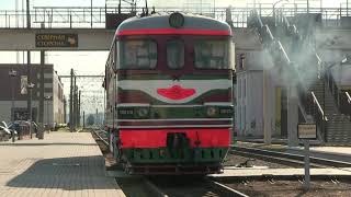 Тепловоз ТЭП60-0750 в депо Витебск / TEP60-0750 at Vitebsk depot and at Orsha station