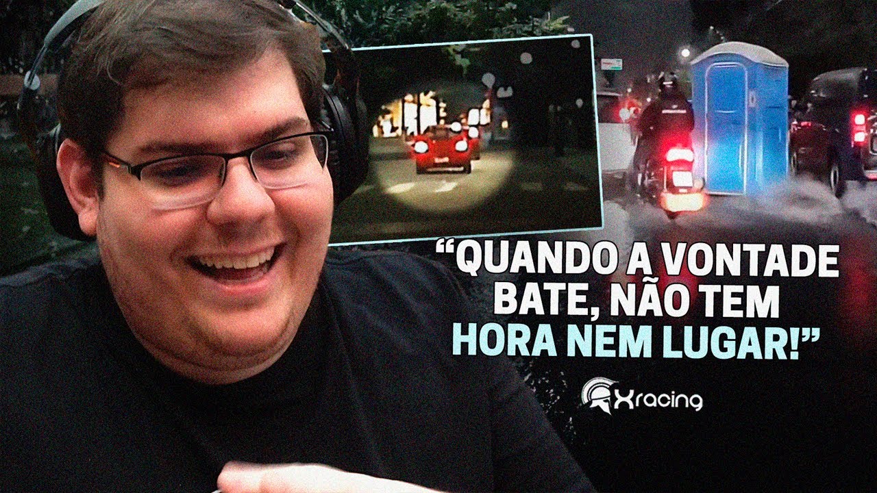 CASIMIRO REAGE: OBSERVAÇÕES DIÁRIAS (EP. 284) PERSEGUIÇÃO DE CINEMA - XRACING | Cortes do Casimito
