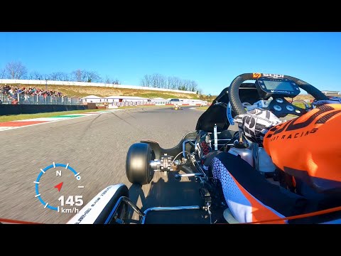 Onboard Kz125 | Franciacorta | WSK | Karting | Jean Nomblot