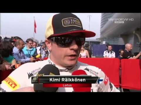 China GP 2013, interview to Kimi post qualifying - 13/04/2013
