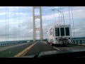 Michigan Gumball 2011 Firebreather On Mackinac Bridge