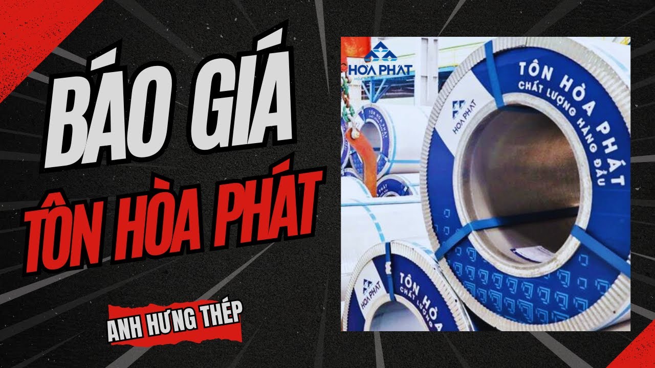 Hướng dẫn cách mua TÔN HOÀ PHÁT và BÁO GIÁ cho anh chị l Anh Hưng Thép
